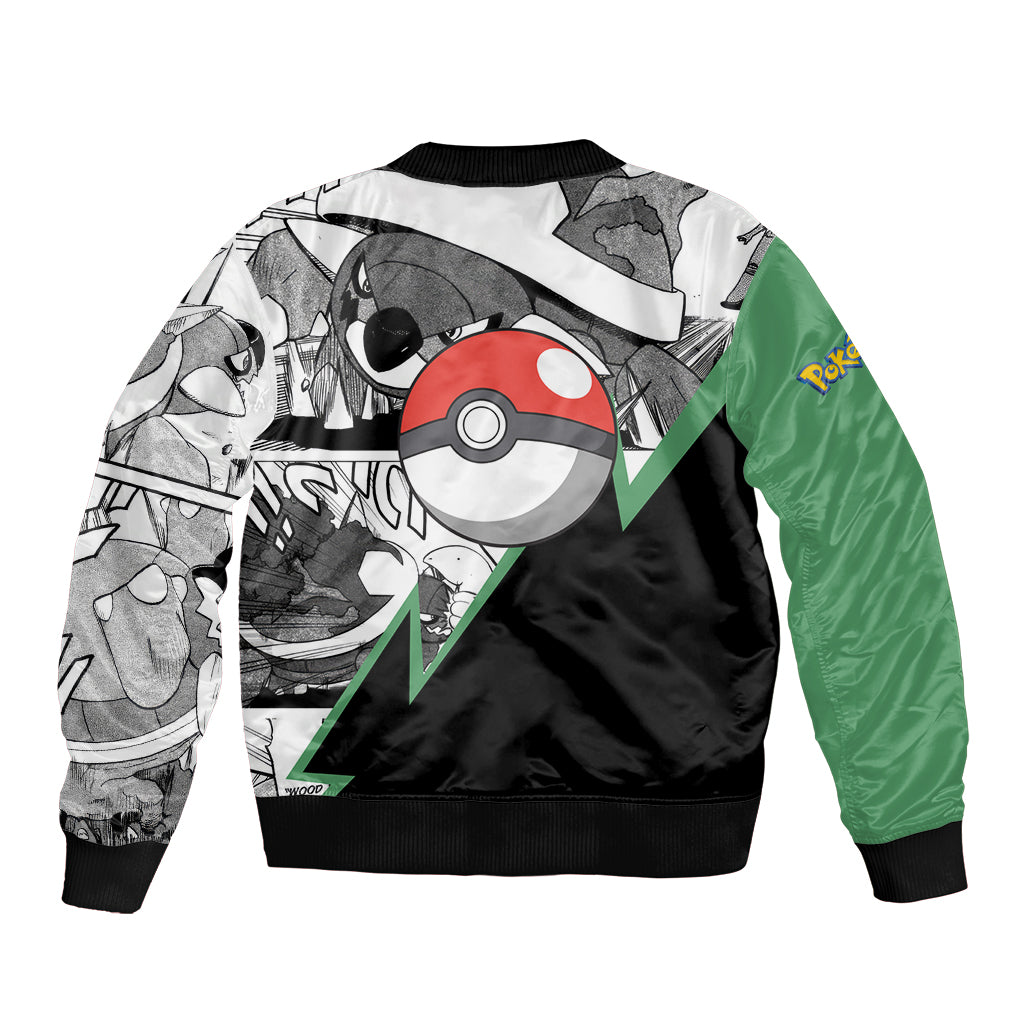 Torterra Anime Bomber Jacket