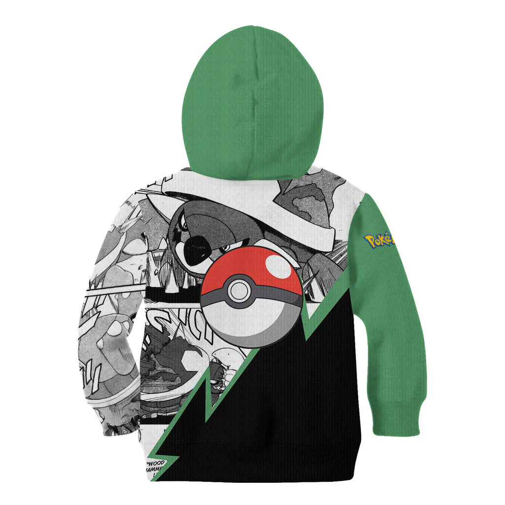 Torterra Anime Kid Hoodie
