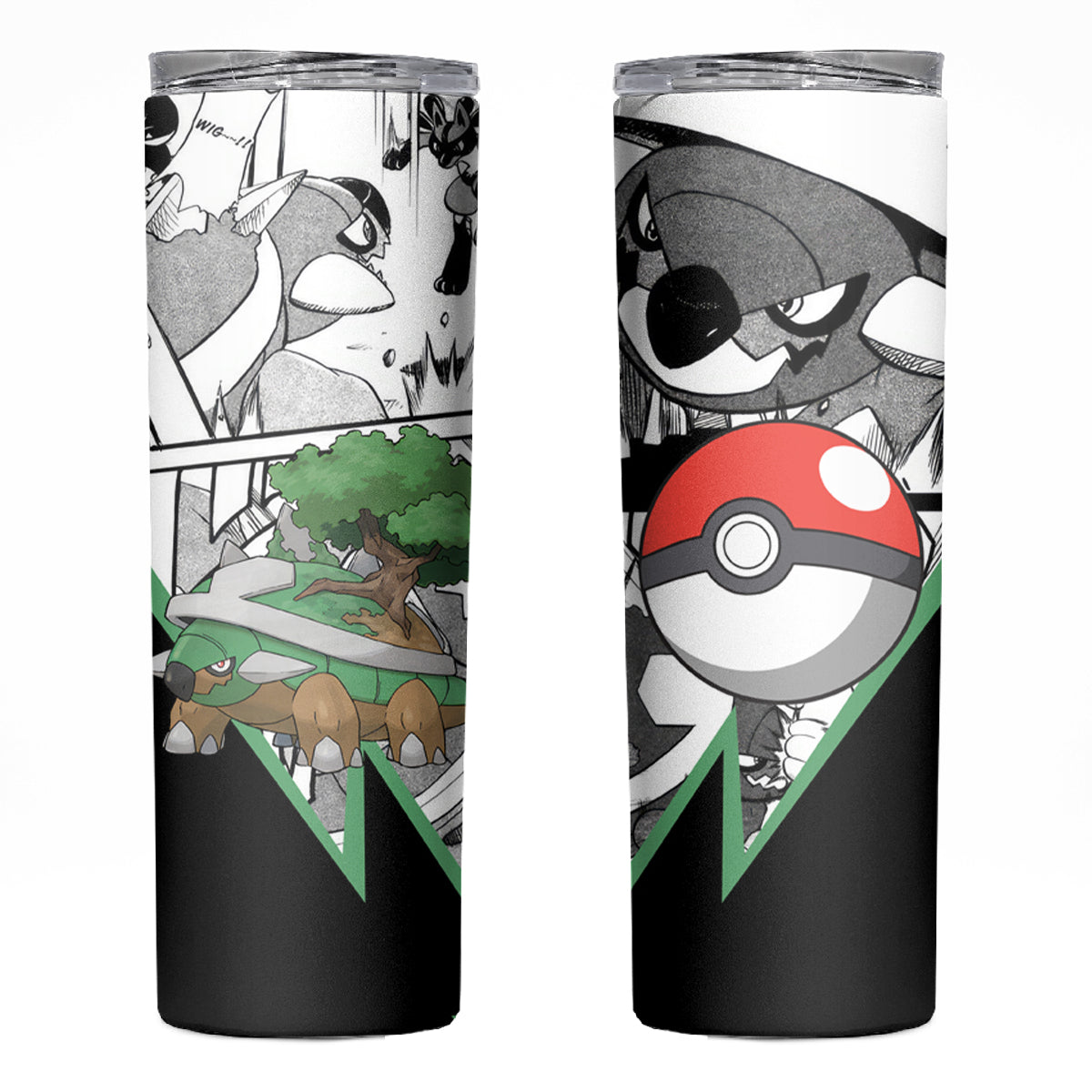 Torterra Anime Skinny Tumbler