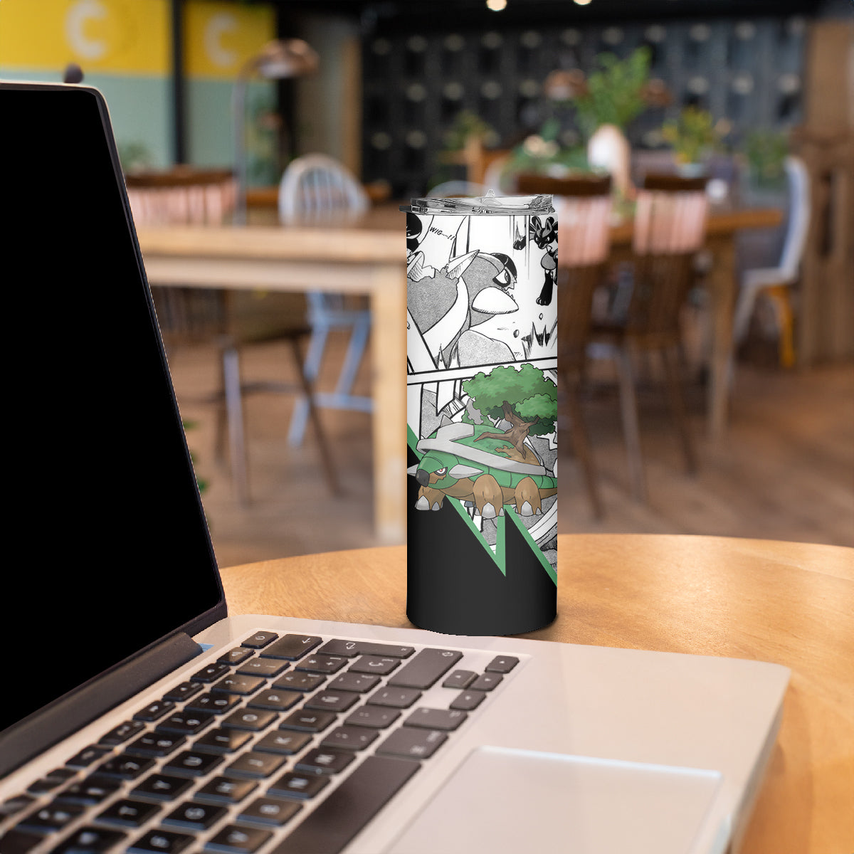 Torterra Anime Skinny Tumbler