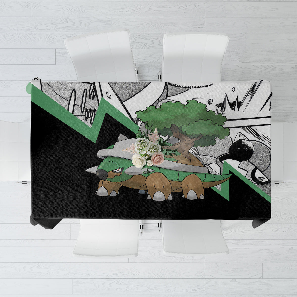 Torterra Anime Tablecloth