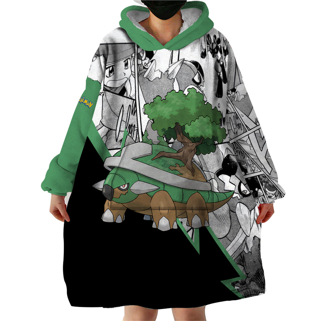 Torterra Anime Wearable Blanket Hoodie