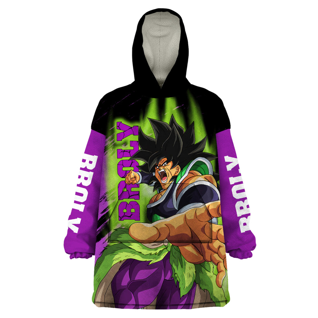 Super Broly Wearable Blanket Hoodie