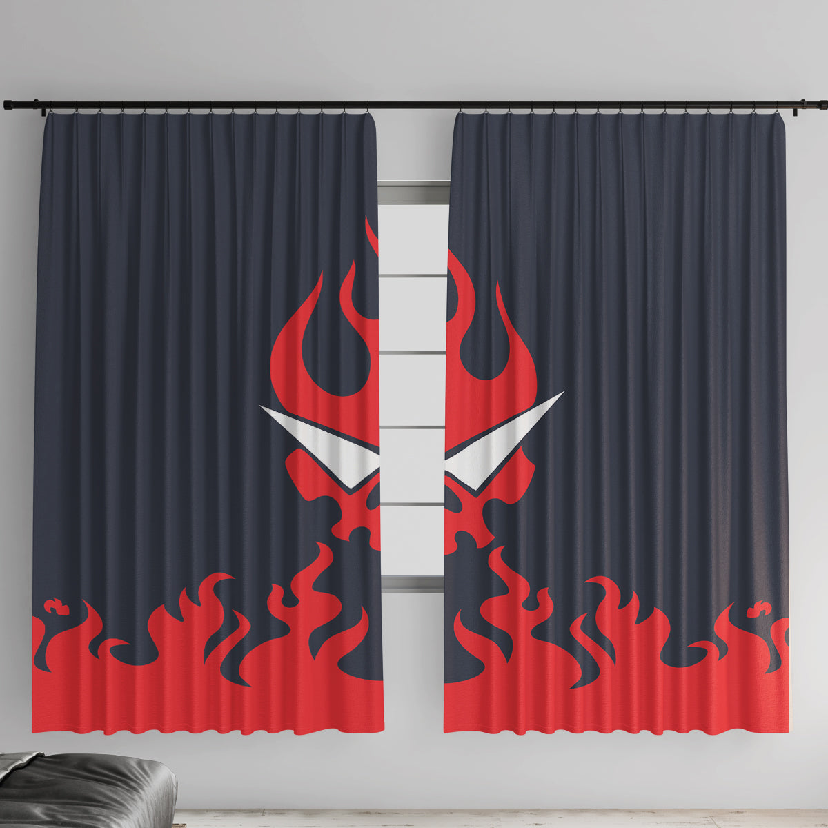 Gurren Lagann Simon Window Curtain