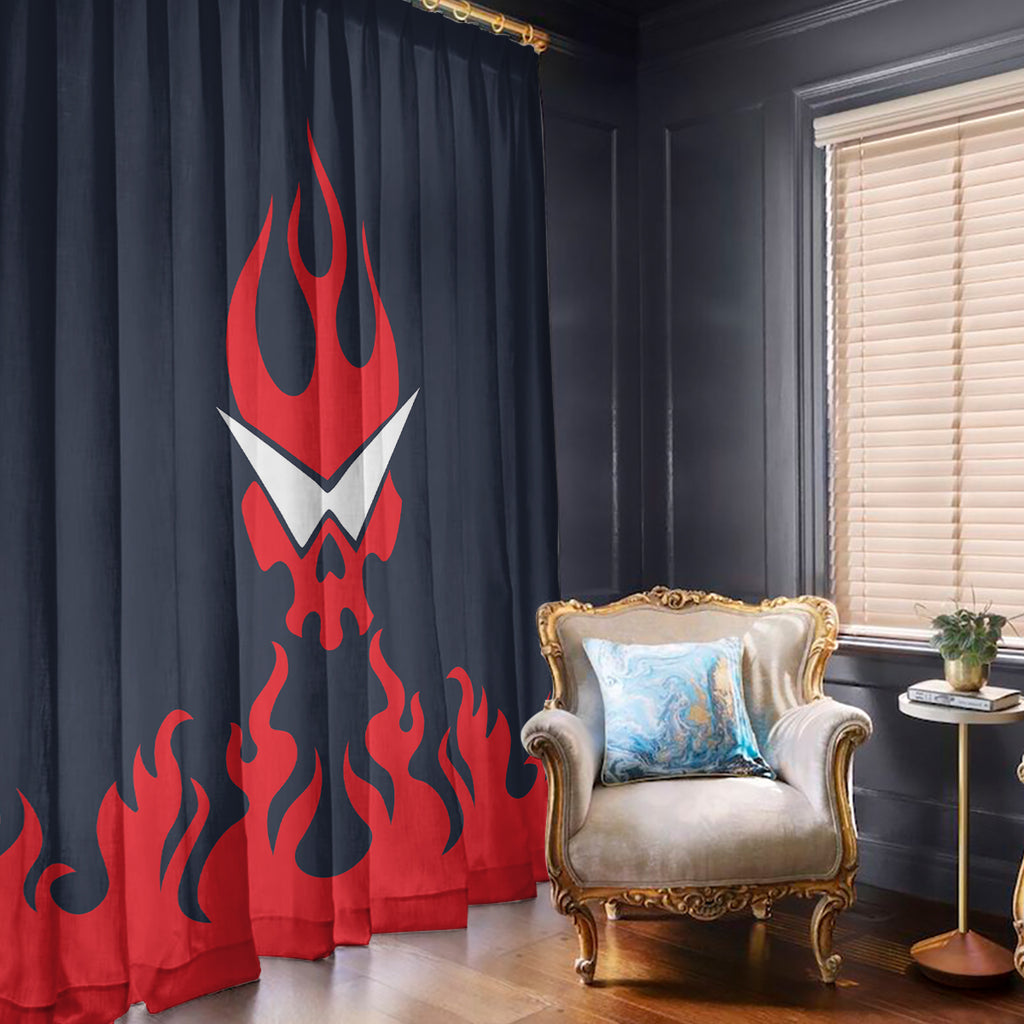 Gurren Lagann Simon Window Curtain