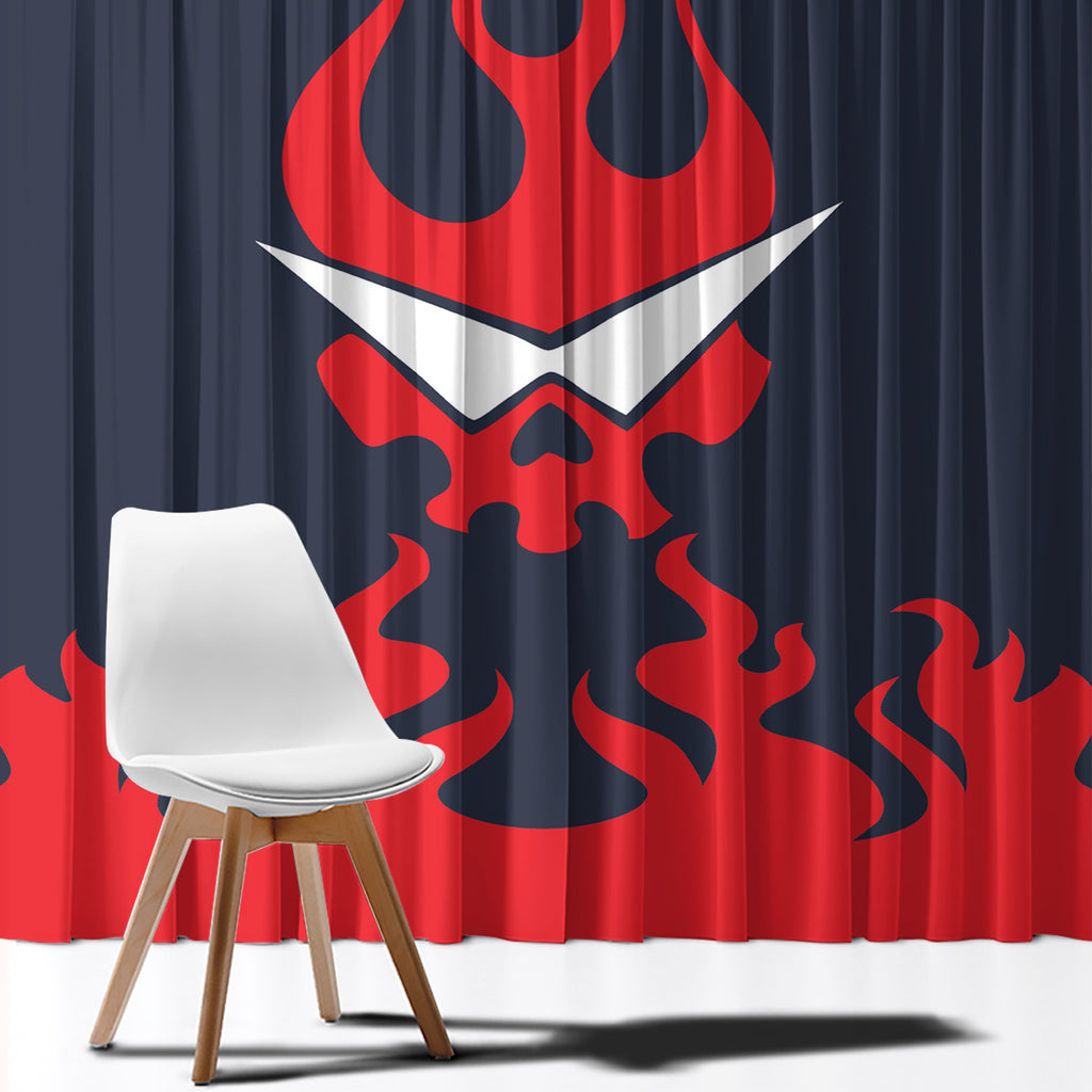 Gurren Lagann Simon Window Curtain