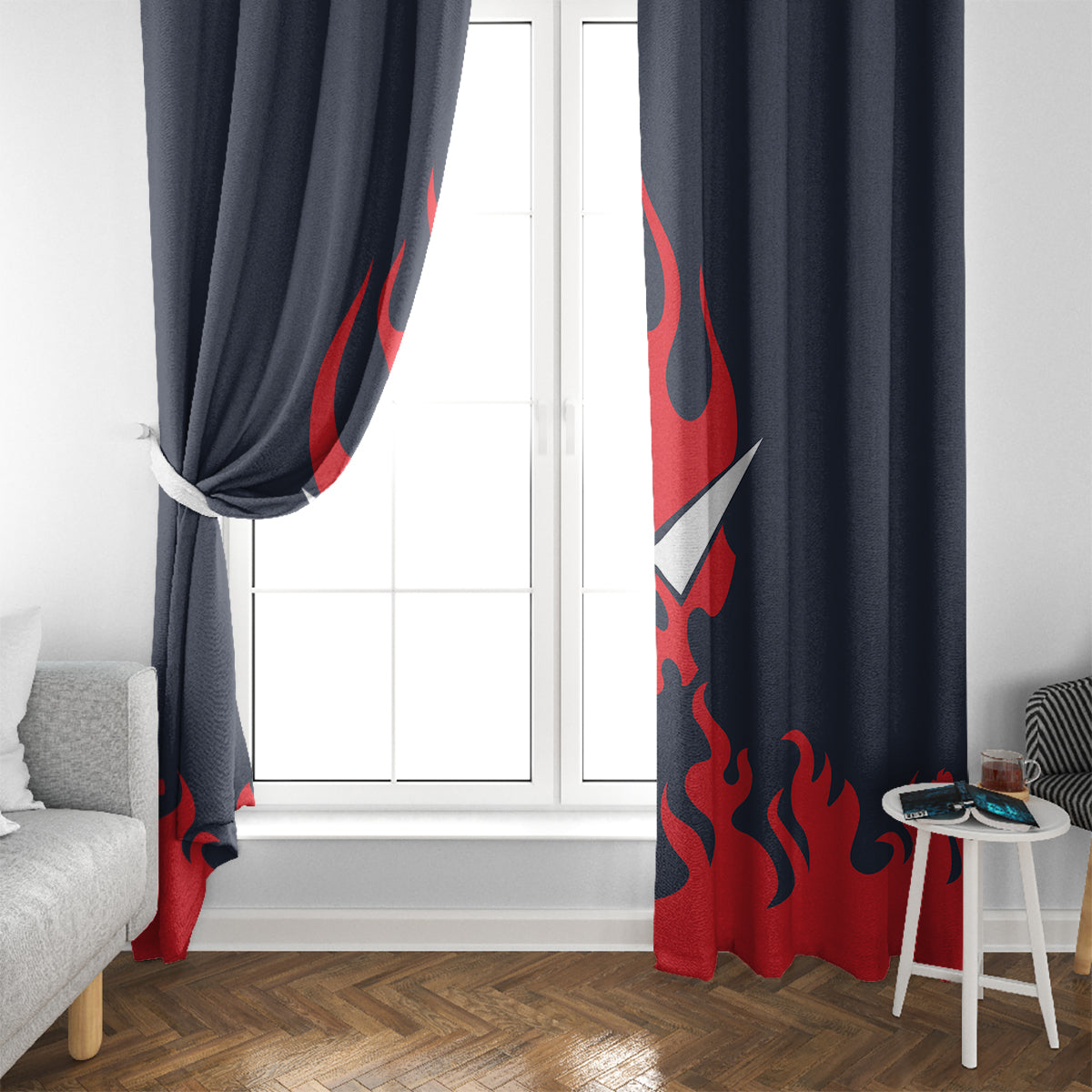 Gurren Lagann Simon Window Curtain