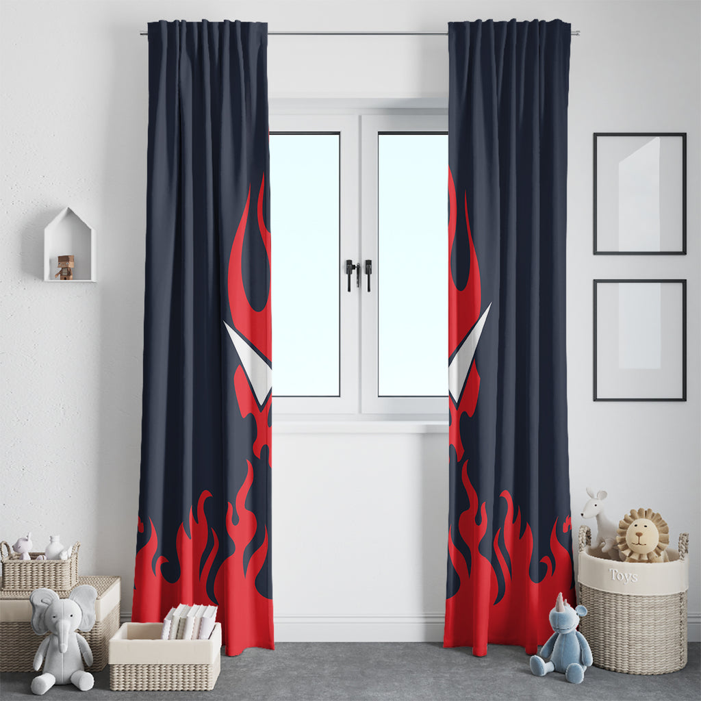 Gurren Lagann Simon Window Curtain