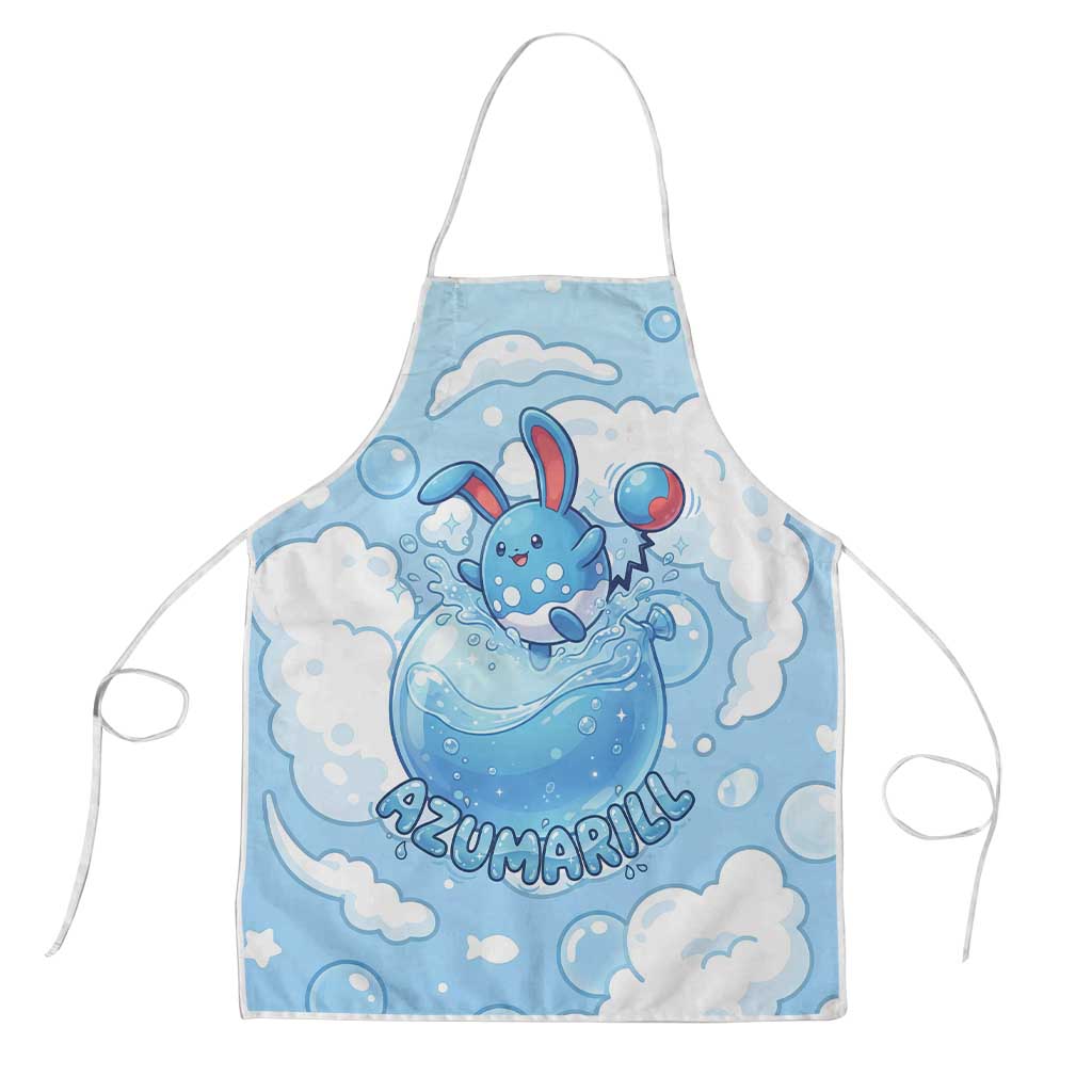 Azumarill Apron Dreamy Bubble Cloud Art