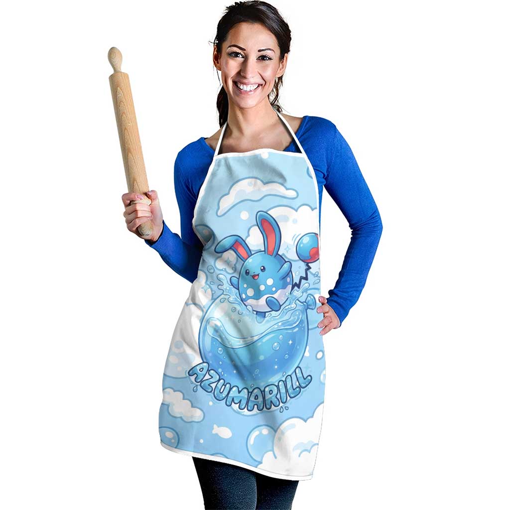 Azumarill Apron Dreamy Bubble Cloud Art