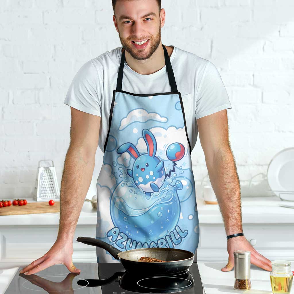 Azumarill Apron Dreamy Bubble Cloud Art
