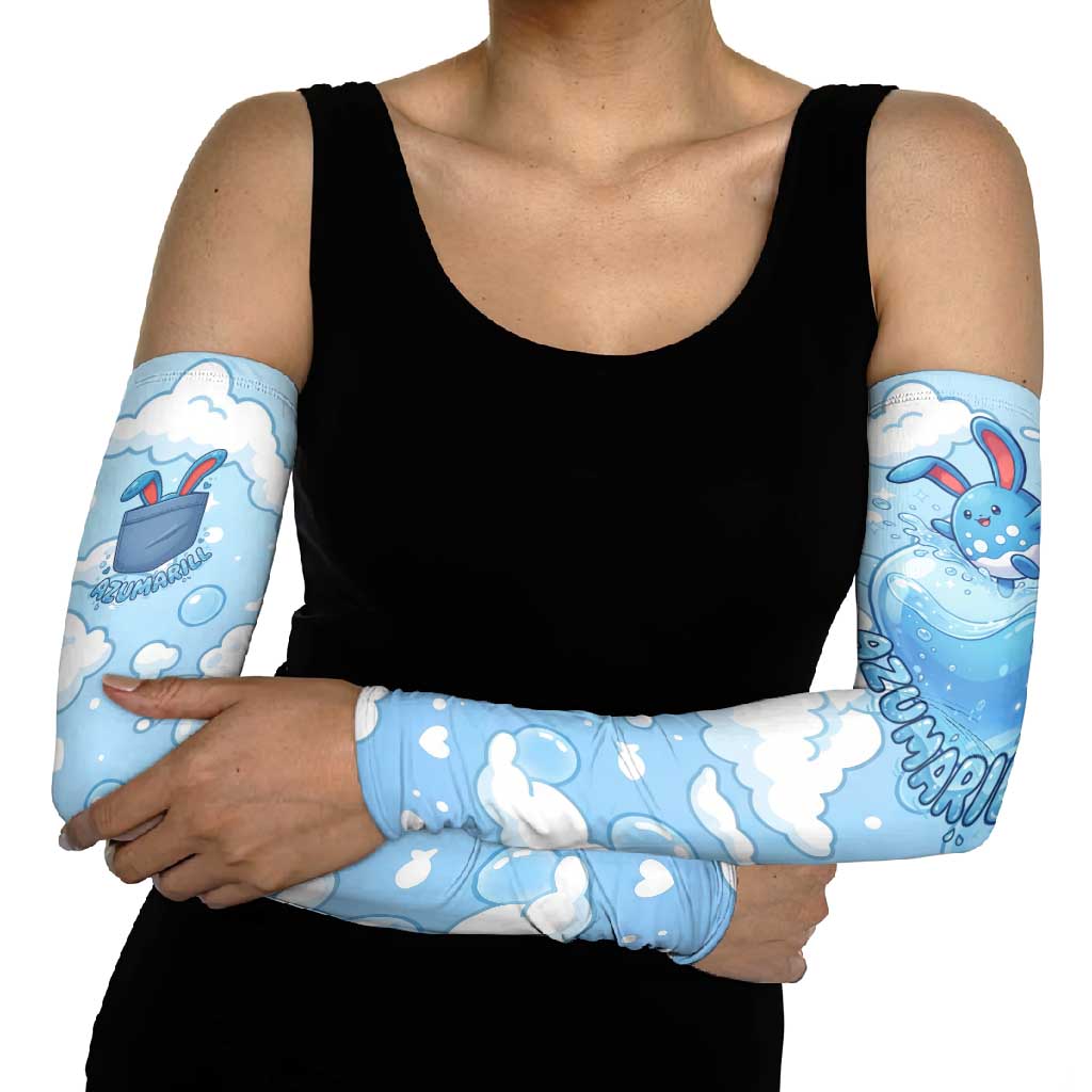 Azumarill Arm Sleeves Dreamy Bubble Cloud Art