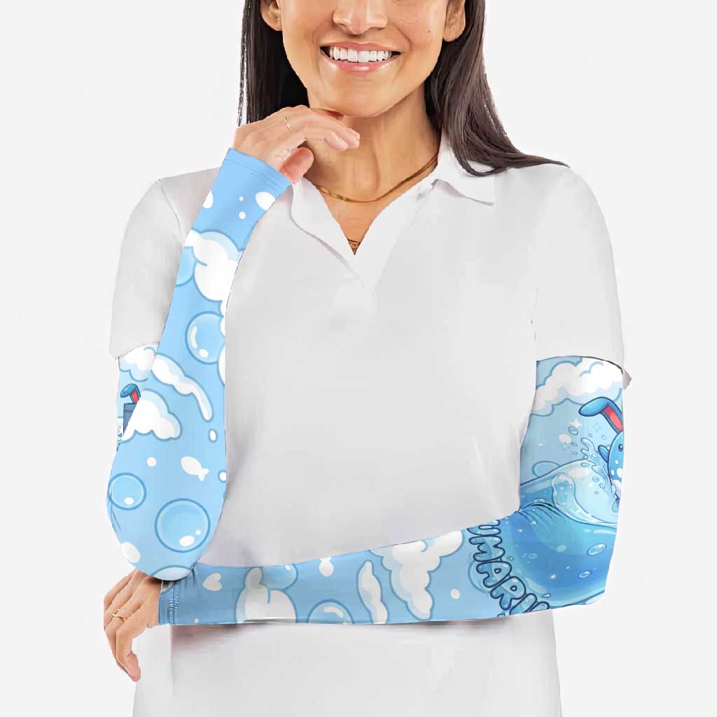 Azumarill Arm Sleeves Dreamy Bubble Cloud Art