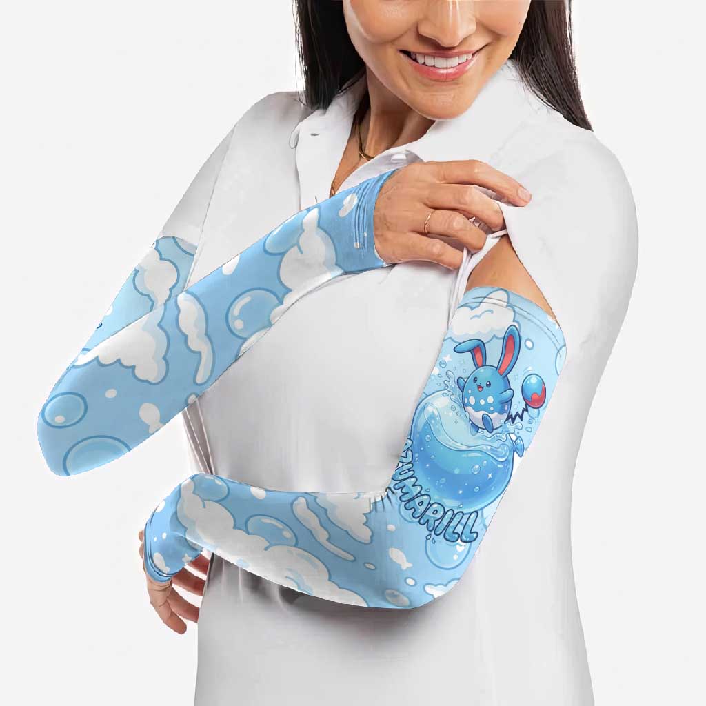 Azumarill Arm Sleeves Dreamy Bubble Cloud Art