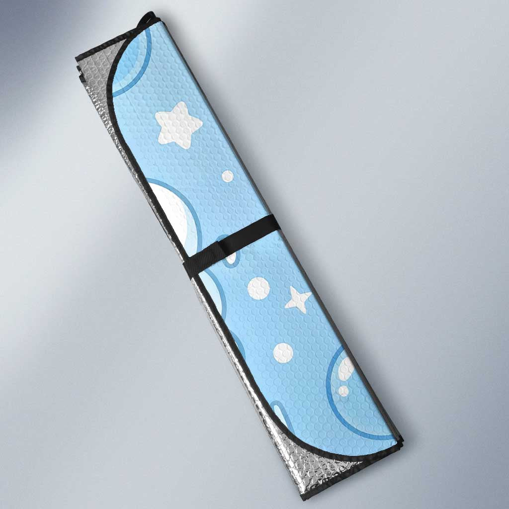 Azumarill Auto Sun Shade Dreamy Bubble Cloud Art