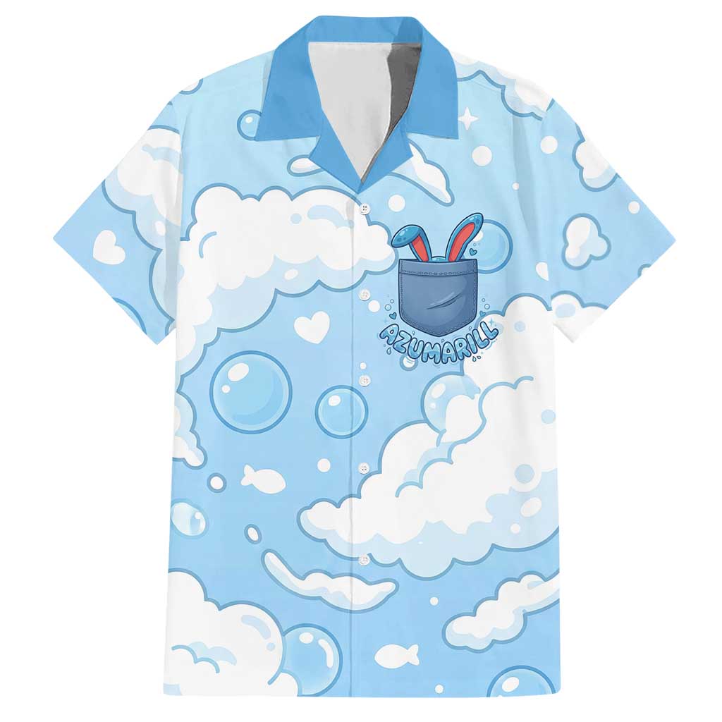 Azumarill Hawaiian Shirt Dreamy Bubble Cloud Art