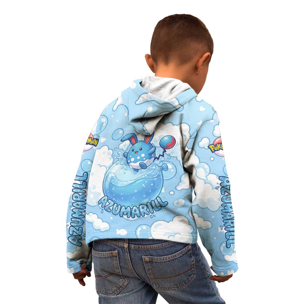 Azumarill Kid Hoodie Dreamy Bubble Cloud Art
