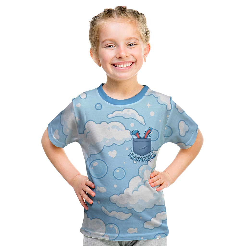Azumarill Kid T Shirt Dreamy Bubble Cloud Art