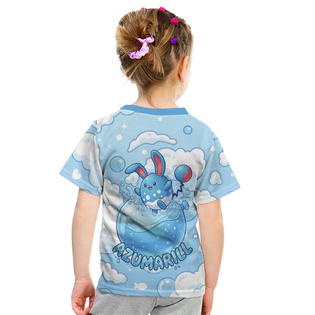 Azumarill Kid T Shirt Dreamy Bubble Cloud Art
