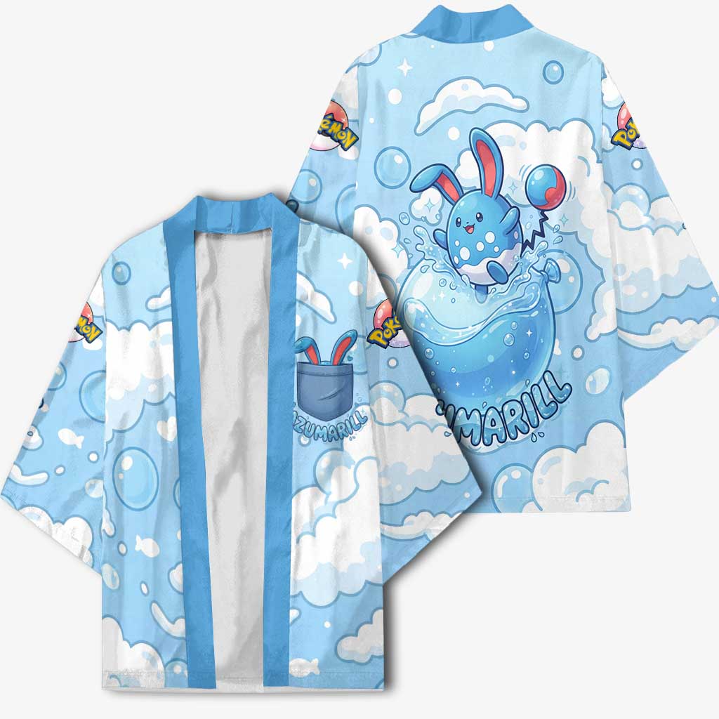 Azumarill Kimono Dreamy Bubble Cloud Art