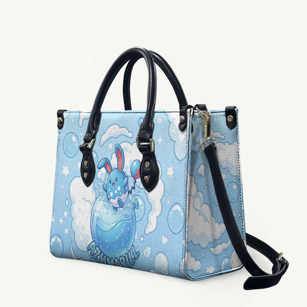 Azumarill Leather Bag Dreamy Bubble Cloud Art