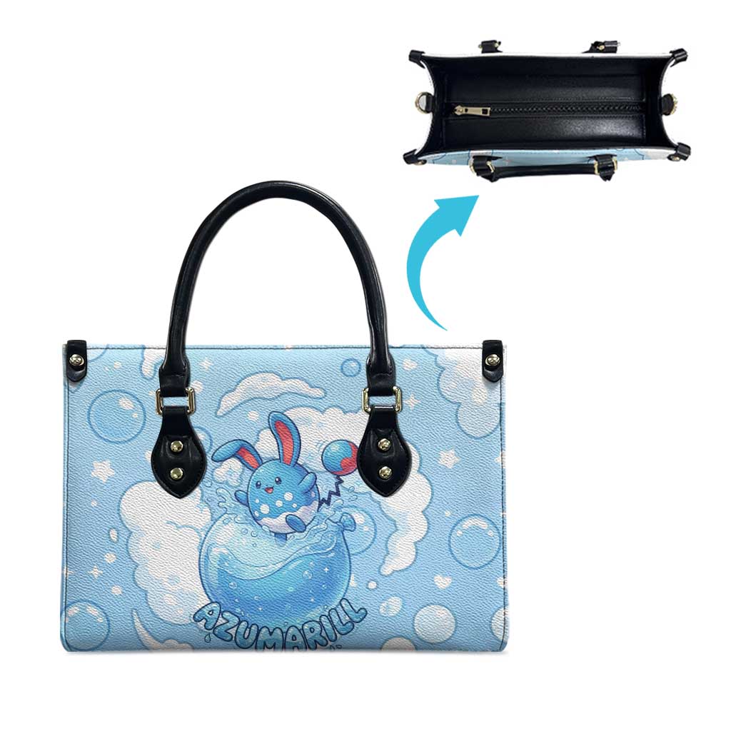 Azumarill Leather Bag Dreamy Bubble Cloud Art