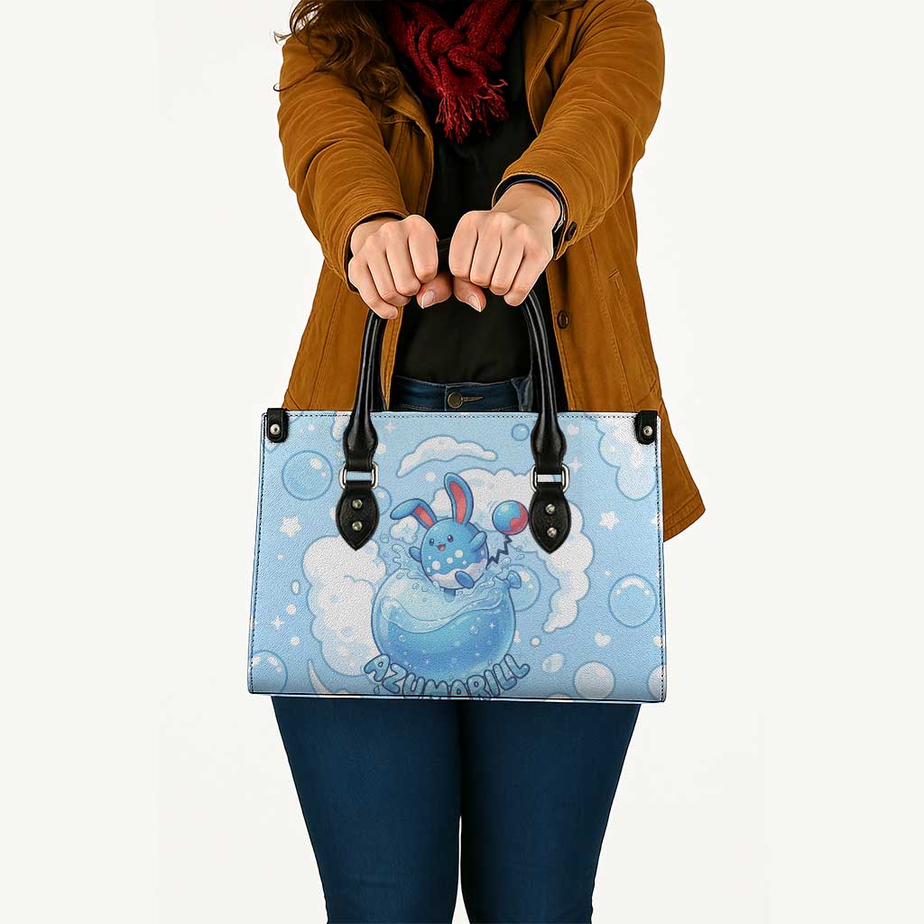 Azumarill Leather Bag Dreamy Bubble Cloud Art