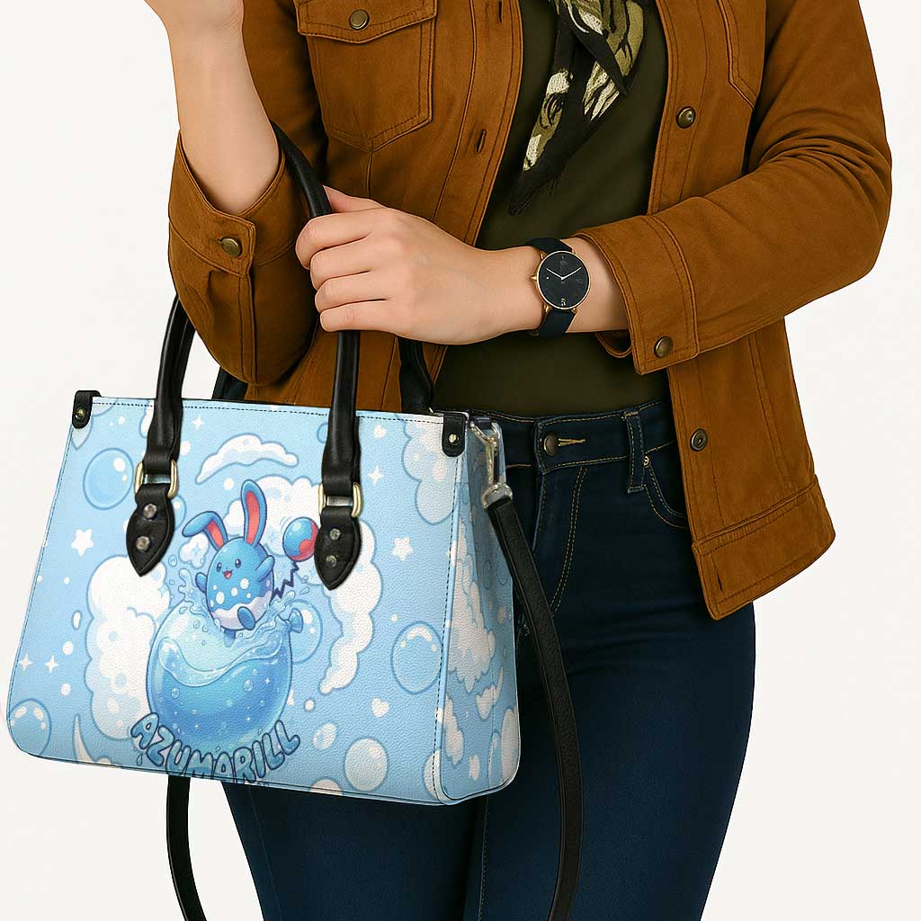 Azumarill Leather Bag Dreamy Bubble Cloud Art