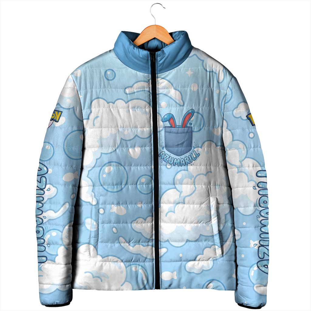 Azumarill Padded Jacket Dreamy Bubble Cloud Art