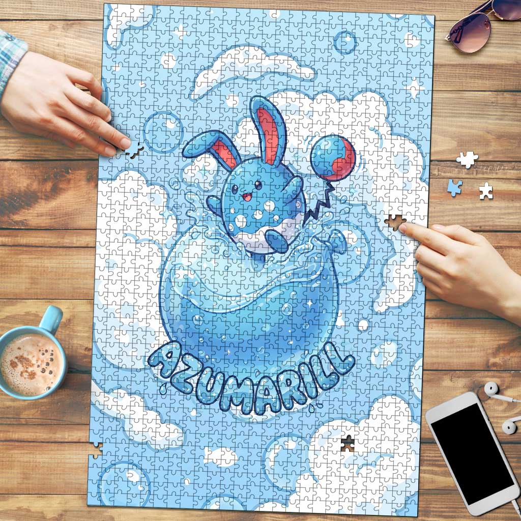 Azumarill Puzzle Dreamy Bubble Cloud Art