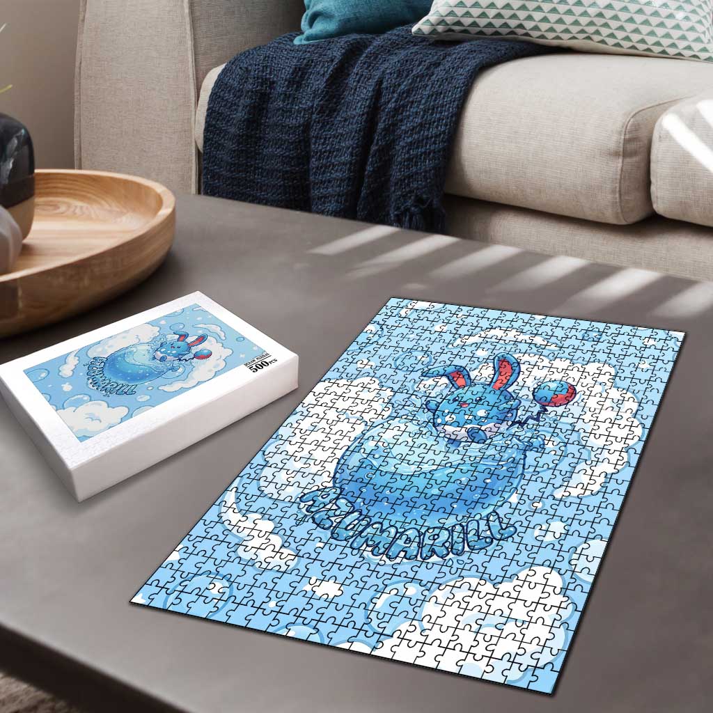 Azumarill Puzzle Dreamy Bubble Cloud Art