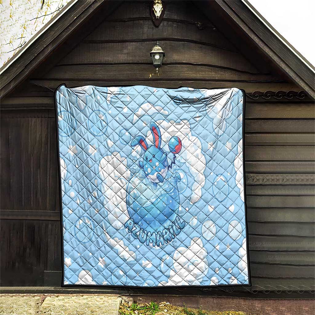 Azumarill Quilt Dreamy Bubble Cloud Art