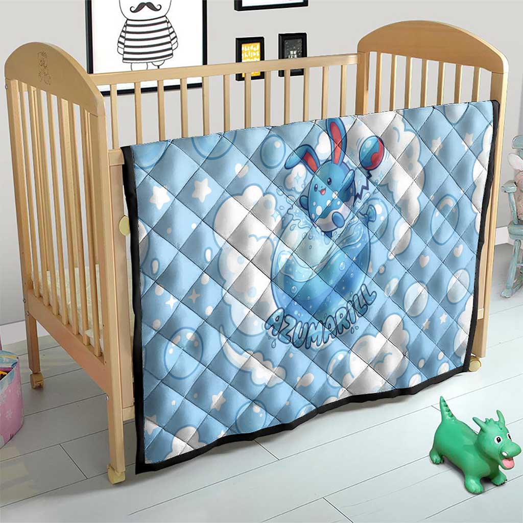 Azumarill Quilt Dreamy Bubble Cloud Art
