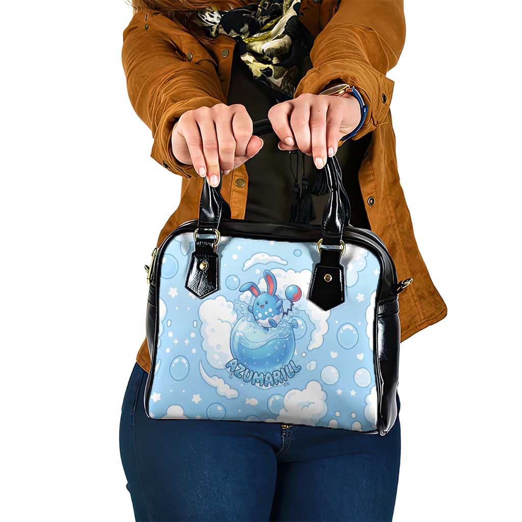 Azumarill Shoulder Handbag Dreamy Bubble Cloud Art