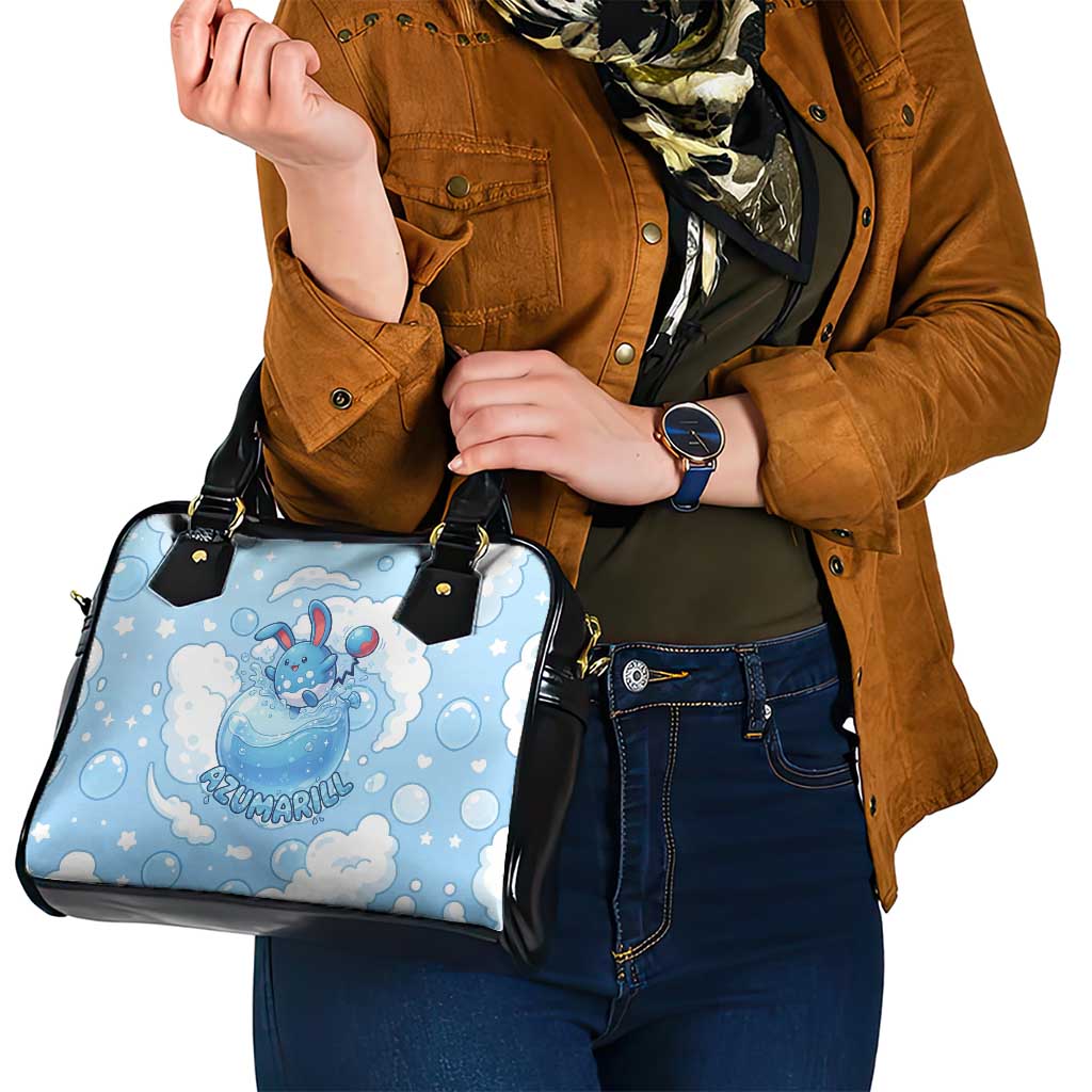 Azumarill Shoulder Handbag Dreamy Bubble Cloud Art