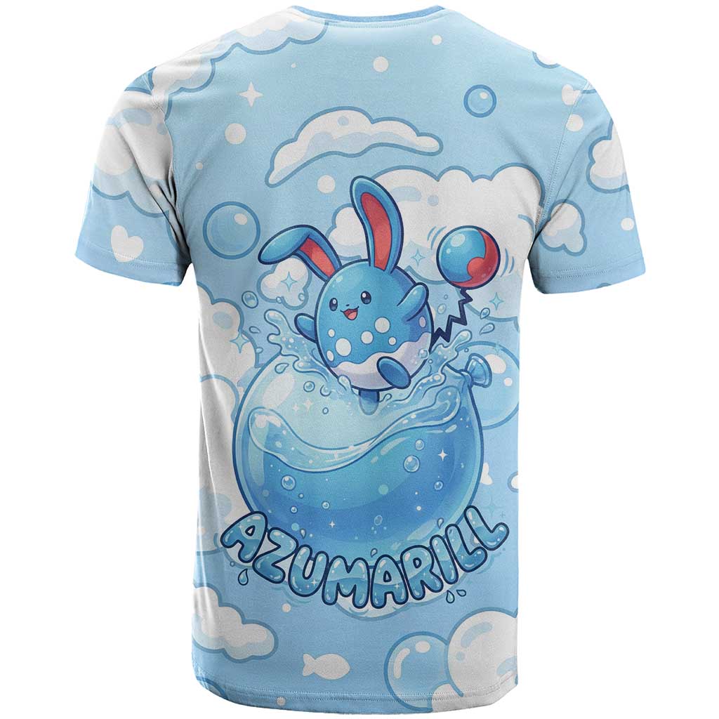 Azumarill T Shirt Dreamy Bubble Cloud Art