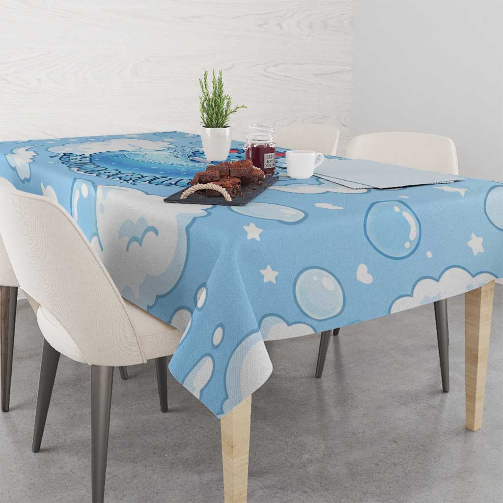 Azumarill Tablecloth Dreamy Bubble Cloud Art