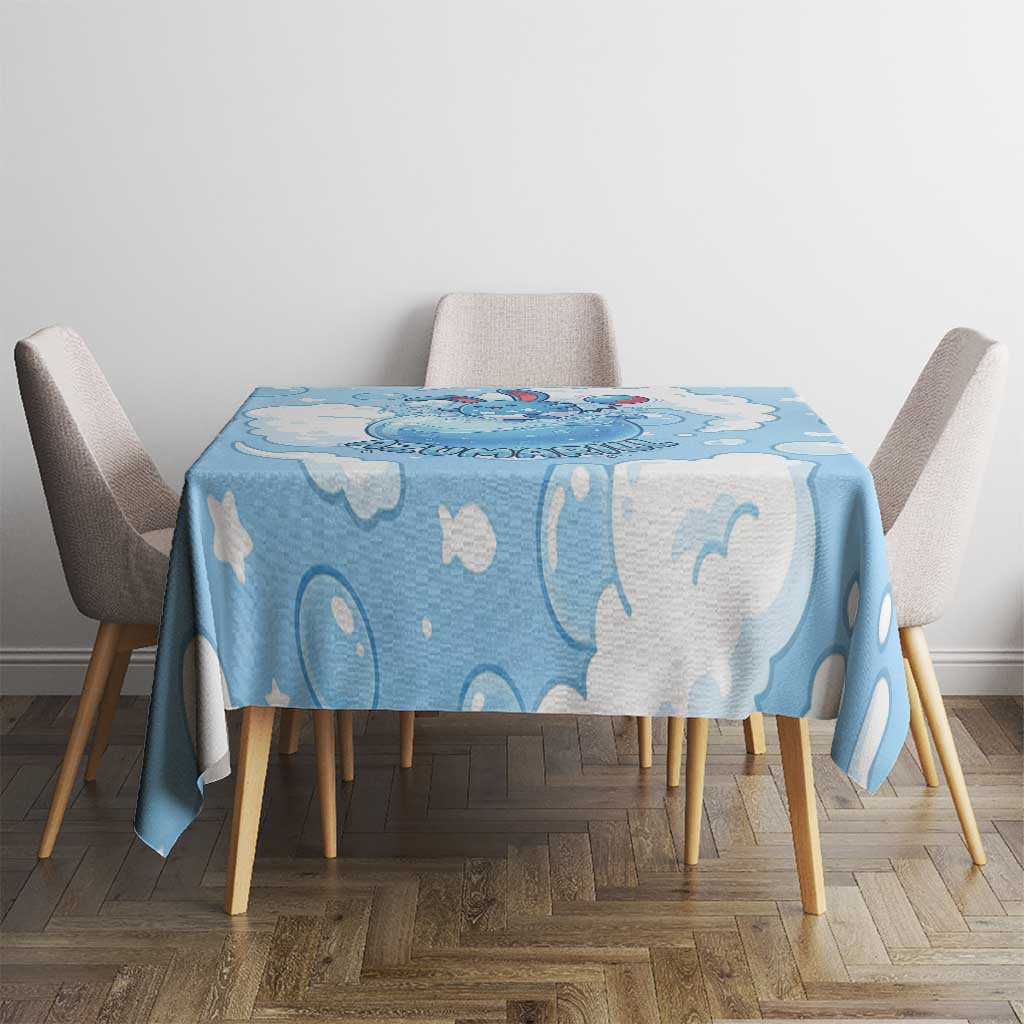 Azumarill Tablecloth Dreamy Bubble Cloud Art
