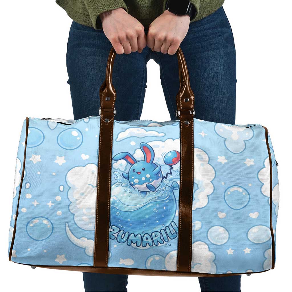 Azumarill Travel Bag Dreamy Bubble Cloud Art