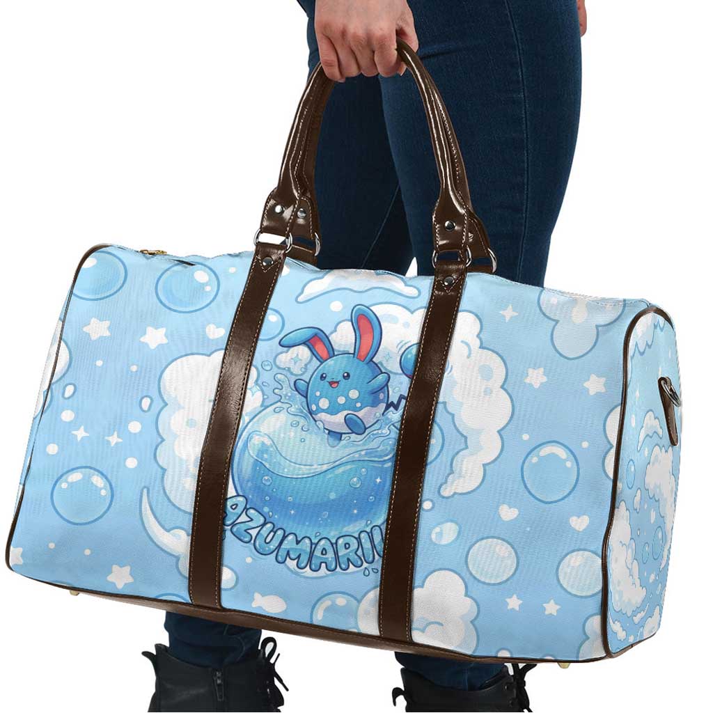 Azumarill Travel Bag Dreamy Bubble Cloud Art