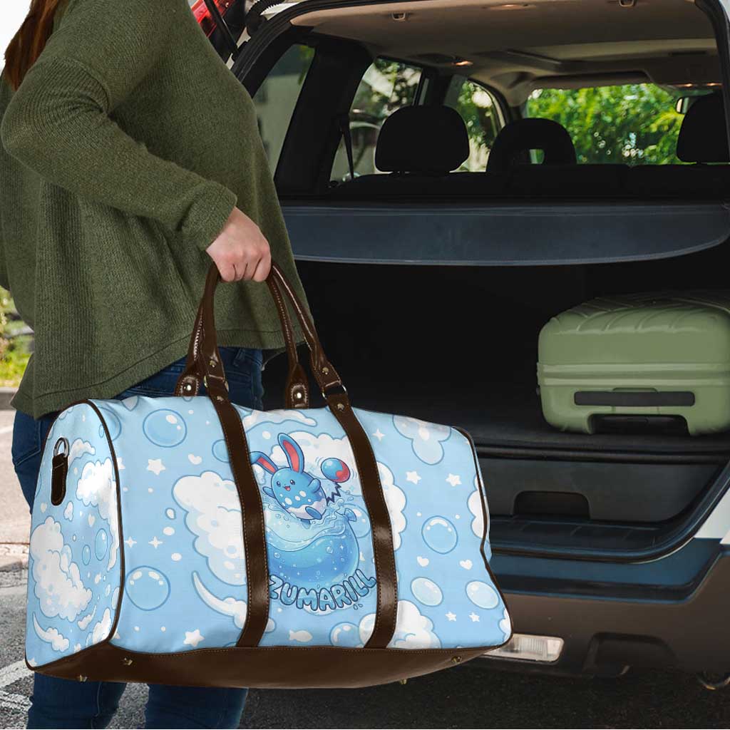 Azumarill Travel Bag Dreamy Bubble Cloud Art