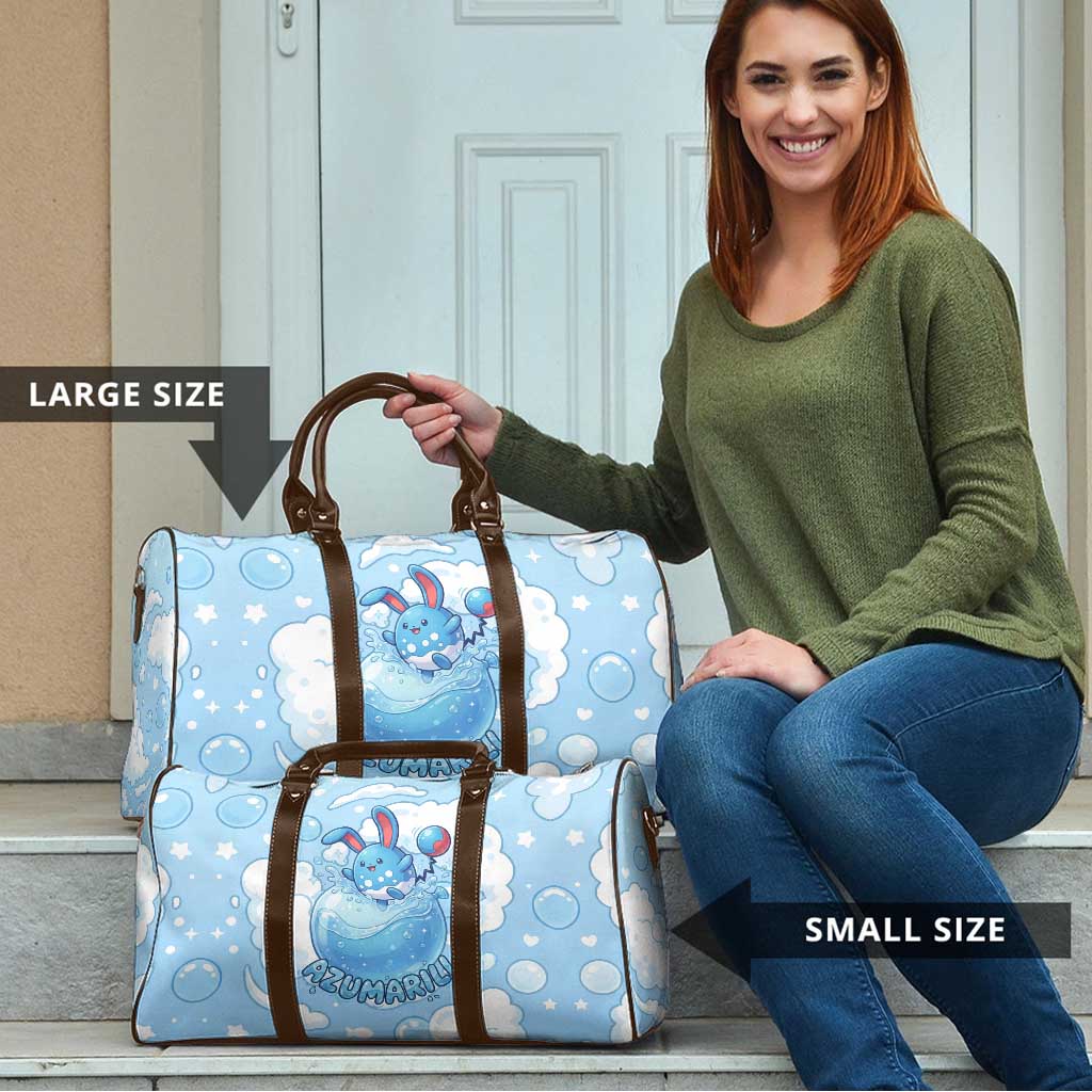 Azumarill Travel Bag Dreamy Bubble Cloud Art