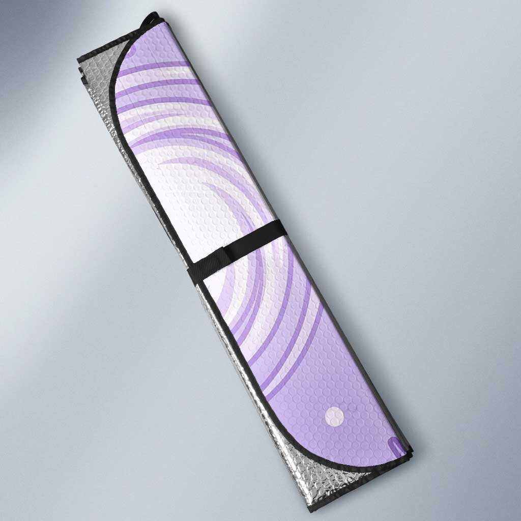 Espurr Auto Sun Shade Hypnotic Pastel Psychic Swirl Art