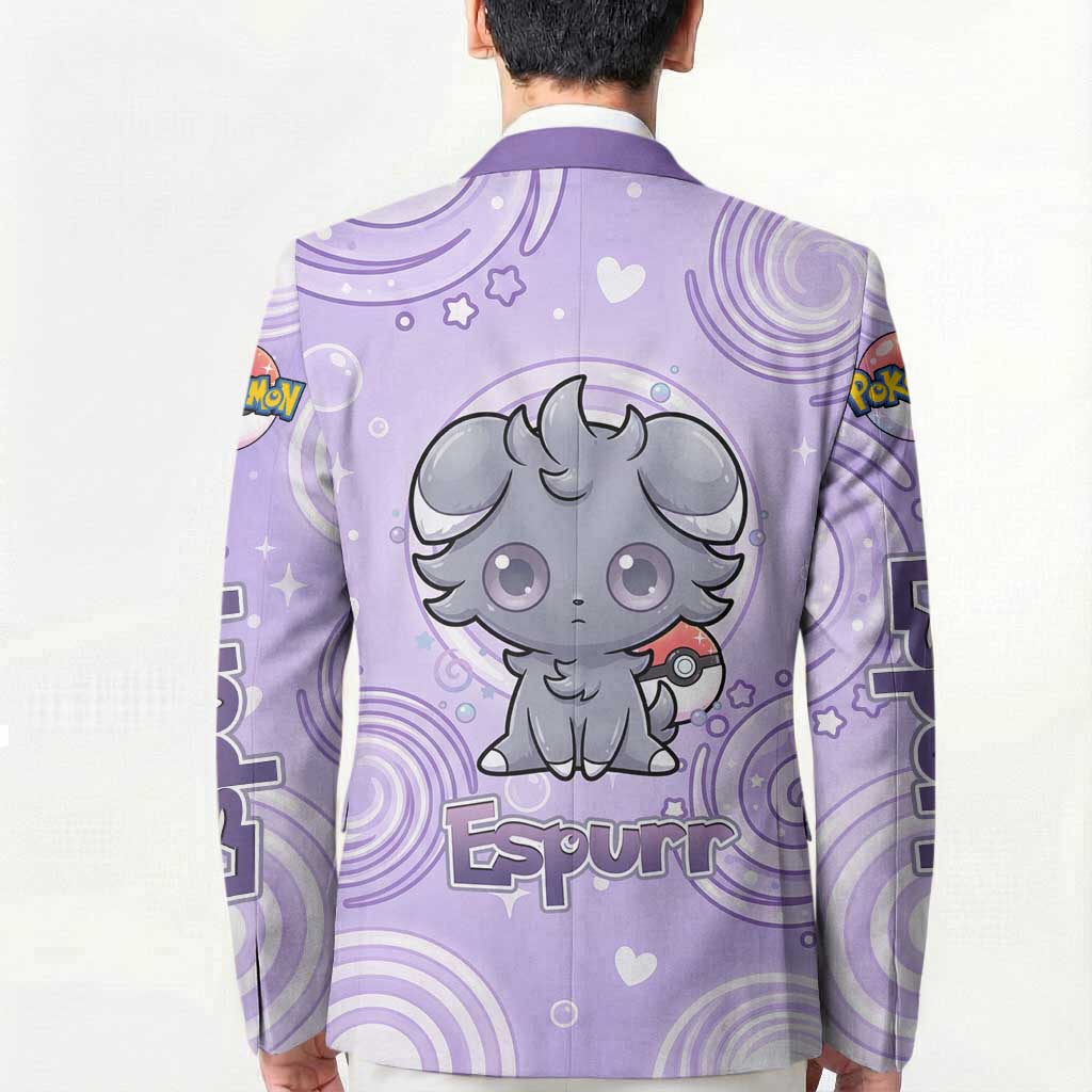 Espurr Blazer Hypnotic Pastel Psychic Swirl Art