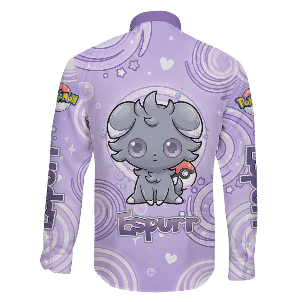 Espurr Family Matching Mermaid Dress and Hawaiian Shirt Hypnotic Pastel Psychic Swirl Art