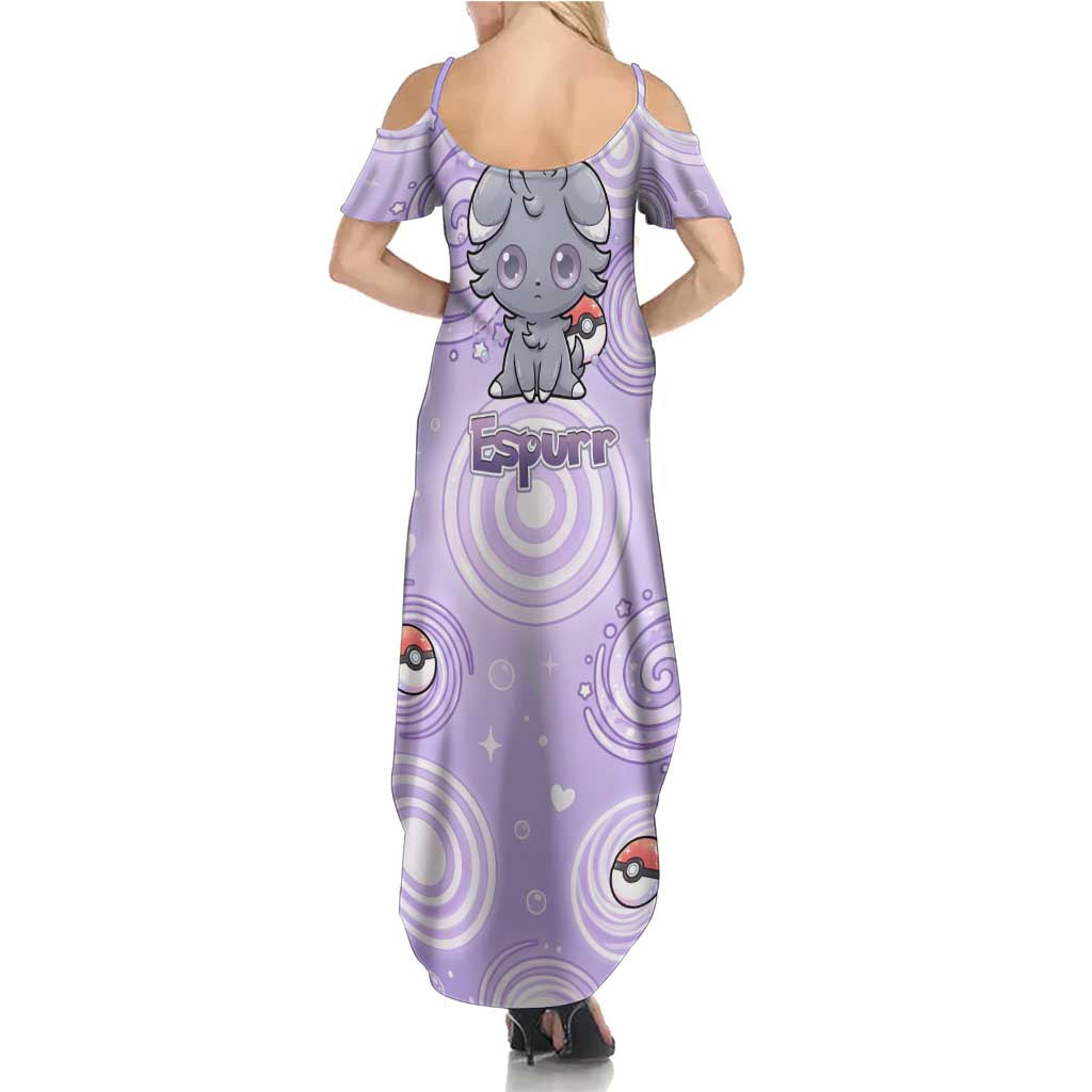 Espurr Family Matching Summer Maxi Dress and Hawaiian Shirt Hypnotic Pastel Psychic Swirl Art