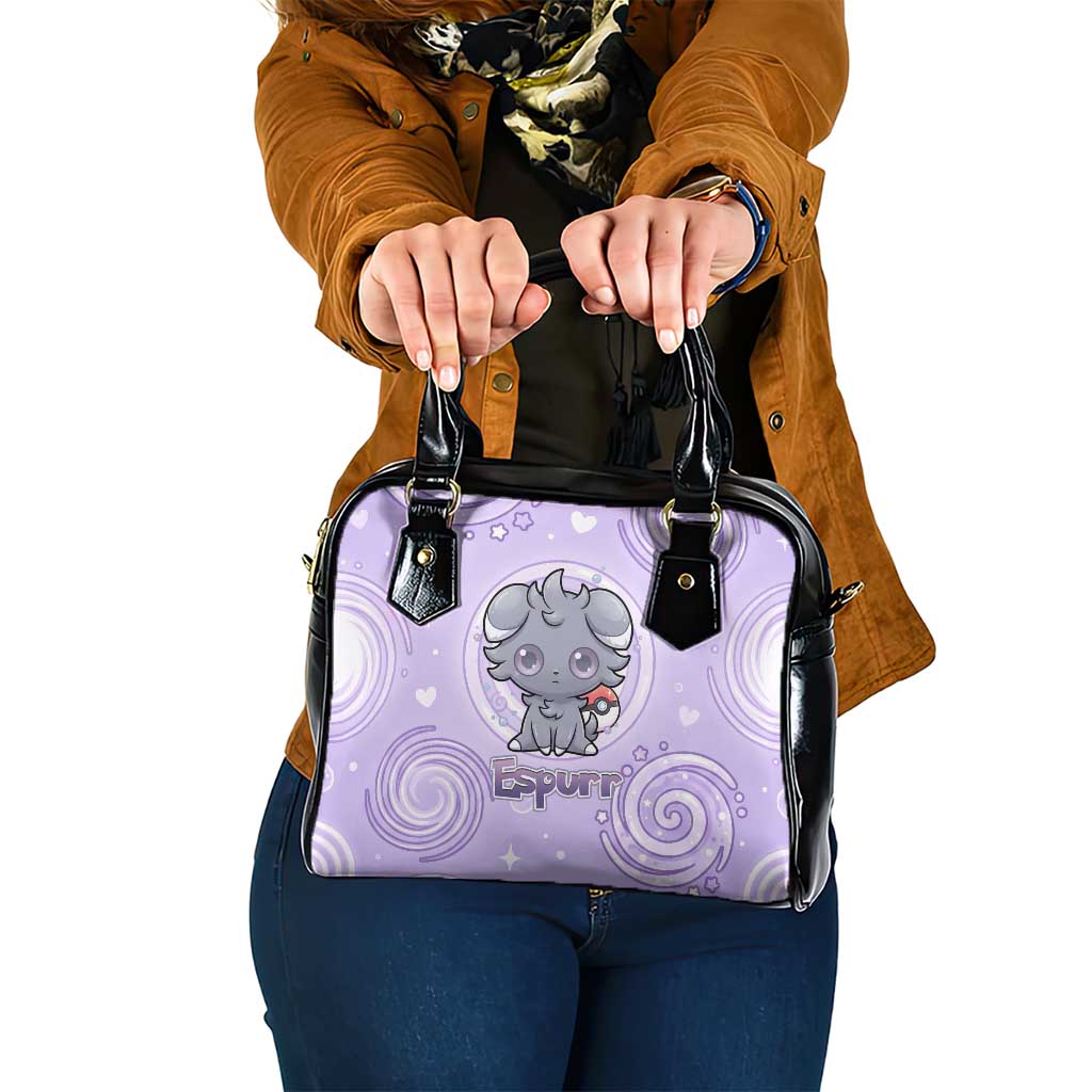 Espurr Shoulder Handbag Hypnotic Pastel Psychic Swirl Art