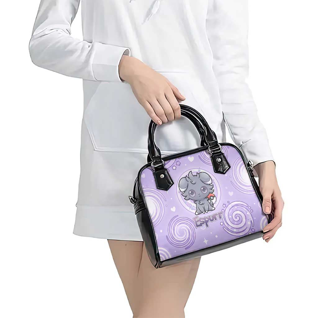 Espurr Shoulder Handbag Hypnotic Pastel Psychic Swirl Art