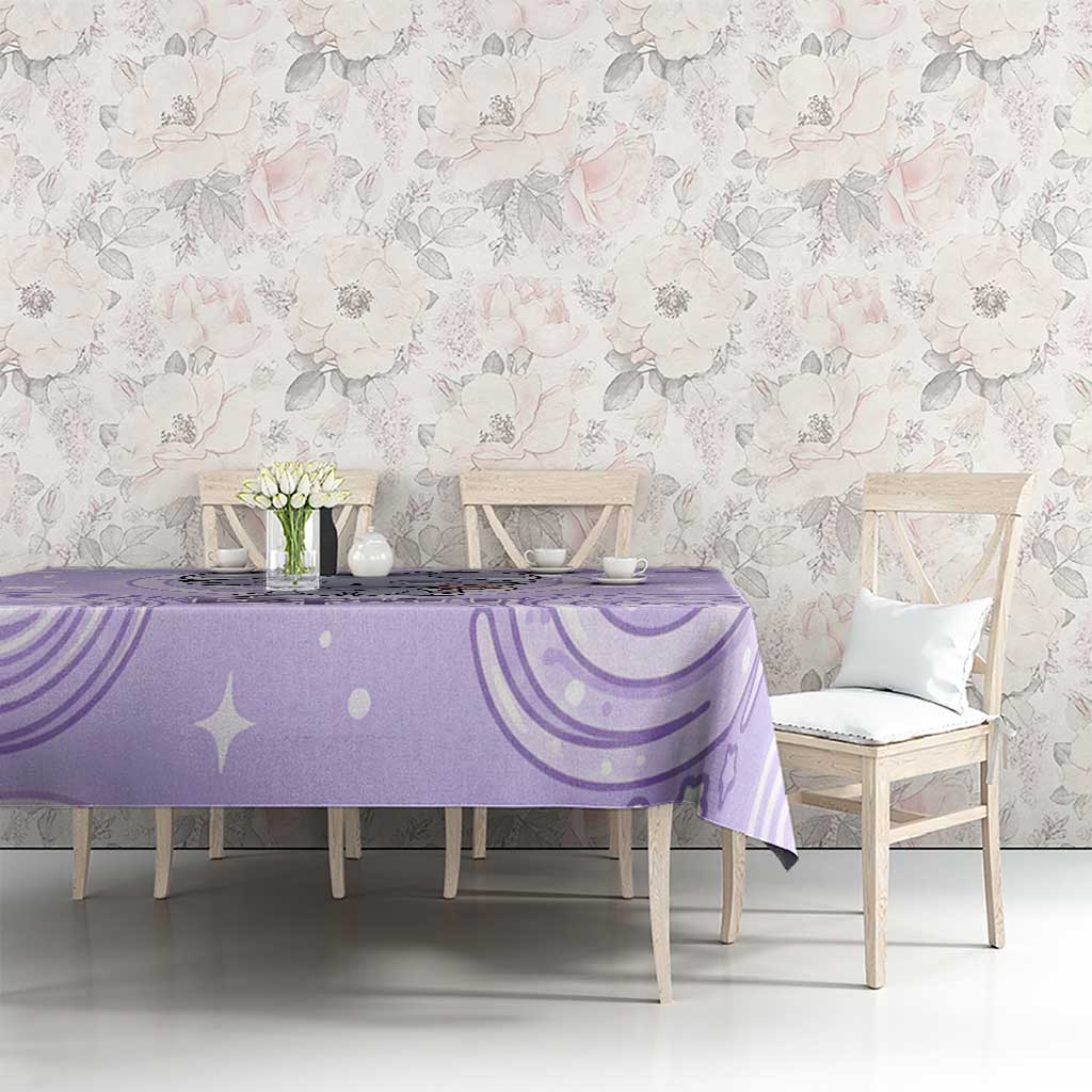 Espurr Tablecloth Hypnotic Pastel Psychic Swirl Art