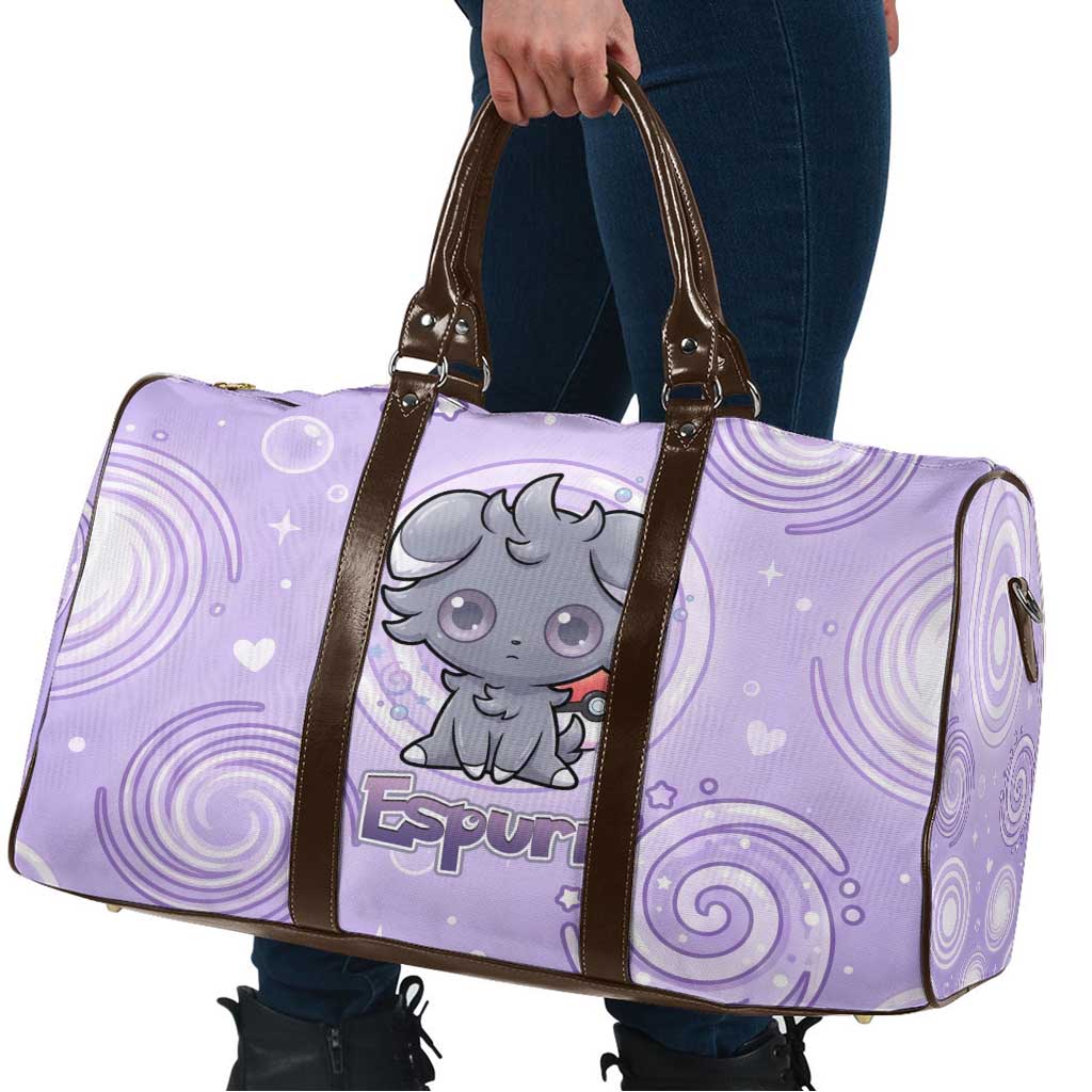 Espurr Travel Bag Hypnotic Pastel Psychic Swirl Art